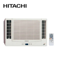 【HITACHI 日立】6-7坪變頻雙吹式冷暖窗型冷氣(RA-50HR)