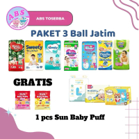 Promo HEMAT 3 BALL Jatim popok bayi berbagai merek Sweety Silver Bronze/ Mamypoko/ Happynappy/ Merri