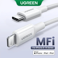 สายชาร์จเร็ว iPhone, UGREEN MFI, สายชาร์จเร็ว USB C to PD, เข้ากันได้กับ iPhone 14 Pro Max