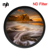 ND32 ND64 ND400 Nd1000 Nd2000 ND Glass Neutral Density Lens Filter 37/49/52/55/58/62/67/72/77/82 Mm for Canon Nikon SONY Dslr
