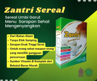Zantri - Sereal Umbi Garut - Solusi Asam Lambung - Organik Food Cereal Susu