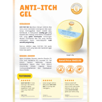 GEL ANTI-GATAL (25G) GATAL EKZEMA EKZEMA MADU ZAITUN KULIT BAYI GATAL DAN KERING SUPERDRY GATAL