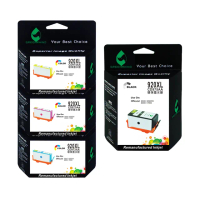 【綠犀牛】for HP 1黑3彩 NO.920XL CD972AA-CD975AA 環保墨水匣(適用OfficeJet 6000/6500/6500a/6500W)