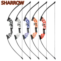 1Pc 60" Straight Pull Bow Bowfishing Archery Recurve Bow Competitive Movement For Outdoor Hunting Shooting Fishing Accessories