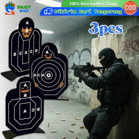 3Pcs Set Shooting Target Mini Papan Target Peluru Metal Target Tembak Sasaran Shooting Practice