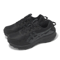 【asics 亞瑟士】越野跑鞋 GEL-Venture 10 D 女鞋 寬楦 黑 緩衝 亞瑟膠 山系 運動鞋 亞瑟士(1012B761001)