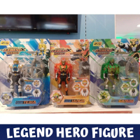 Mainan legend hero figure Transform Tejha Jangbi Ganwu Handon serial RTV mainan koleksi anak action 