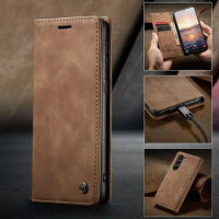 For Samsung Galaxy S20 S21 FE S22 S23 Ultra S10 S9 S21 Plus S24 Leather Wallet Case for Galaxy A54 A53 A33 A14 A13 Flip Cover