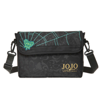 【JoJo的奇妙冒險 石之海】空條徐倫 橫式側背包 #黑 JO22A162BK