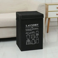 SKY - Alby Mart Laundry Bag Keranjang Baju Kotor Storage Box Multifungsi Kotak Penyimpanan dengan Tu