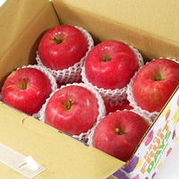 【鮮果日誌】日本空運套袋富士蘋果(6入禮盒)