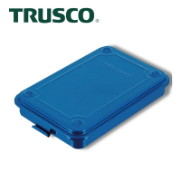 【Trusco】上掀式收納盒-薄型-鐵藍(T-15)