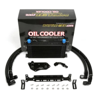 1 Set Oil Cooler For BMW N20 320i 316i 328i 3 series F30 Engine Oil Cooler Adapter Black Oil Cooler