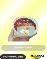 Fiber Glass Tape 1 1/4 inch Lakban Kain Jaring Lakban Gypsum 3 cm Lem Kain Fiber Perekat Gypsum Plaf