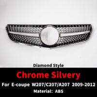 กระจังหน้ารถแข่ง กระจังกันชนปรับแต่งสำหรับ Benz E C207 A207 W207 Coupe 2009-2016 E200 E260 E300 E350