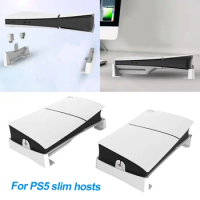 For PS5 Slim Console Base Stand Stable Host Rack Storage Holder Horizontal Holder Accessories for Playstation 5 Slim