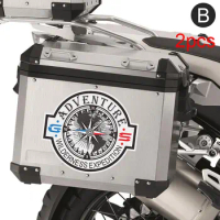 GS R 1200 1250 F 700 750 650 800 850 G 310 Sticker Motorcycle Aluminium Box Case Stickers ADV Adventure For BMW R1200gs F800gs