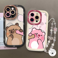 Ốp Lưng Cho IPhone 16  15 11 13 12 14 Pro Max X XS MAX XR 15 16 14 7 8 SE 2020 Plus Loopy Capybara H