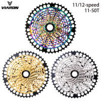 BOLANY MTB HG Ultra-Light Integrated Flywheel 11 12-Speed 11-50T Cassette Hollow Gear Shifting Sprocket Bicycle Accessories