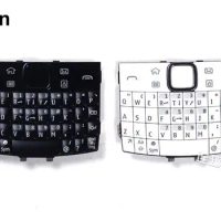Black/White 100% New Ymitn Housing Cover Keypads Keyboards English &amp; Russian &amp; Arabic For Nokia e6 e600 e6-00