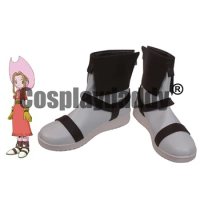 Digimon Adventure Digital Monsters DigiWorld DigiDestined Crest of Sincerity Mimi Tachikawa Anime Cosplay Shoes Boots S008