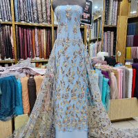 Tile Sulam/Bahan Kebaya/Tile Meteran