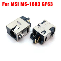 1pcs DC Power Jack Connector for MSI MS-16R3 GF63 Thin 9SC MS-16W1 GF65 Thin 10UE MS-17F4 GF75 Thin Laptop 5.5x2.5 DC Port