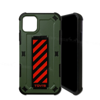 TGVi S 探尋系列 iPhone 11 Pro Max SGS軍規認證防摔手機殼(橄欖綠)