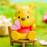 Pop Mart Disney Winnie The Pooh Sweet Series Blind Box Toys and Hobbies Kawaii Action Mystery Figure Guess Bag Birthday Gifts