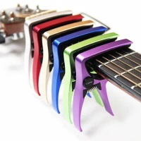 Small and Light Weight Aluminium Guitar Capo Spring Clamp Capo Key Clip Acoustic Electric Guitar Ukulele