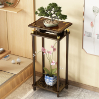 全館八折 免運 花架 落地架 陽台花架新中式置物架中國風花臺陽臺花架花架子花盆架客廳落地式仿古花臺
