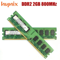 Hynix Chipset DDR2 4GB 2GB 1GB PC2 5300U 6400U DDR2 1G 2G 4G 667 800 MHZ Desktop RAM Desktop Memory