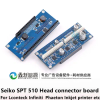 Inkjet Printer SPT 510 Head Connector USB Board for Infiniti Phaeton Solvent Printer Seiko 510 Printhead Adapter Transfer Card