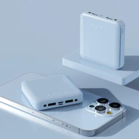 10000mAh Power Bank Ultra-thin Portable Charger For iPhone 13 Xiaomi Samsung Huawei External Battery 10000 mAh PowerBank