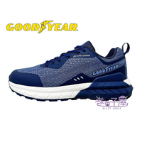 GOODYEAR 固特異 男鞋 風馳 4E寬楦 緩震 運動鞋 慢跑鞋 [GAMR33226] 藍【巷子屋】