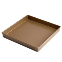 28x28cm Non-Stick Square Cake Baking Pan Carbon Steel Tray Pie Pizza Bread Cake DIY Mold Kitchen Bakeware Tools