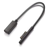 For SURFACE Connect to USB-C Charging Cable Compatible for SURFACE Pro7 Go2 Pro6 5/4/3 Laptop1/2/3 &amp; for SURFACE Book