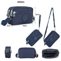 Dompet Mixelo Selempang 4 Ruang Polos
