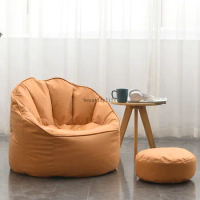GY Lazy Sofa Tatami Single Bean Bag Sofa Balcony Leisure Recliner Armchair Bedroom Sofa