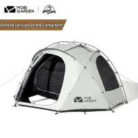 Mobi Garden Nature Hike Outdoor Camping Tent Large Space Windproof Rain Proof Ventilation Camping Equipment Tourist Tents