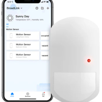 BroadLink Wireless PIR Smart Motion Sensor for Alexa, Google Home, IFTTT (S3 Hub required)