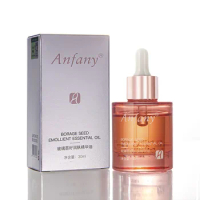 Anfany 30ml Borage Seed Emollient Essential Oil Nourishing and Firming Moisturizing and Hydrating Plant Repair Body Oil