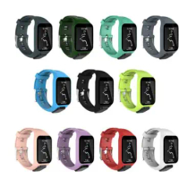 50pcs watchband For Tomtom 3 2 Runner Watch Wrist Strap Silicone Band Watchstrap for TomTom Adventurer Golfer 2 Spark GPS Watch