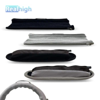 Realhigh Headband Cover Compatible With Sony PlayStation Gold Wireless Headphones Headband Weave Zipper Head Beam