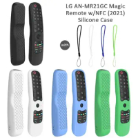 Remote Control Protective Cover for LG AN-MR21GC MR21N/21GA Silicone Case for LG OLED TV Magic Remote AN MR21GC