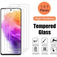 For Samsung Galaxy A73 5G Tempered Glass Protective ON For Samsung Galaxy A73 5G SM-A736B Screen Protector Phone Cover Film