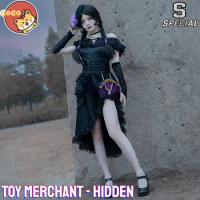 CoCos-S Game Identity V Hidden Toy Merchant Cosplay Costume Game Identity V Cosplay Survivors Anne Lester Hidden Costume and Wig