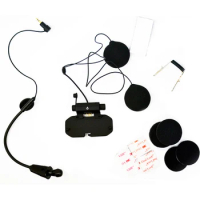 Vimoto Brand Original Vimoto V8 Helmets Bluetooth-compatible Headset Base Optional Hard/Soft Microphone Kit Accessories