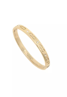 Coach COACH 新款"C"字樣金色手鐲(CX686)-Gold