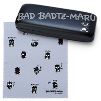 【震撼精品百貨】Bad Badtz-maru_酷企鵝~日本SANRIO三麗鷗 酷企鵝皮質硬殼眼鏡盒(30週年系列)*93295